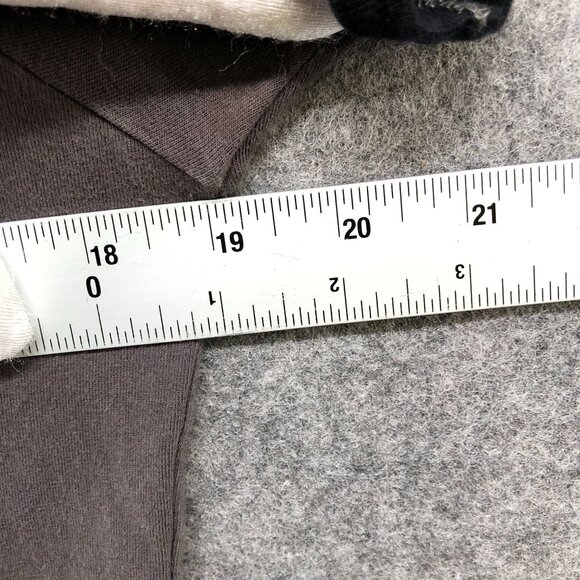 VTG 100% Electronic T Shirt Womens L Gray Short Sleeve Crewneck Cropped - Picture 9 of 9